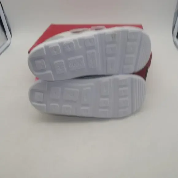 NEW See Kai Run Girl's Kids Ryder Adapt Size 2 FlexiRun Sneakers Silver Pink - Picture 6 of 8